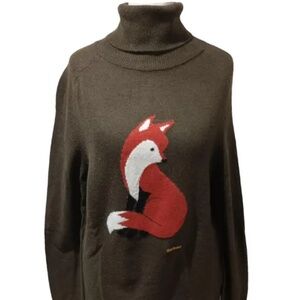 Barbour Farne Knit Sweater - Olive Sz 6